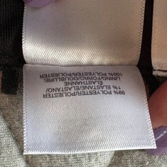 Nine West - Animal Print Knit Skirt - XL - Picture 3 of 3